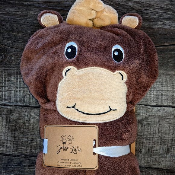 Hooded Blanket - Moose - Picture 1 of 1